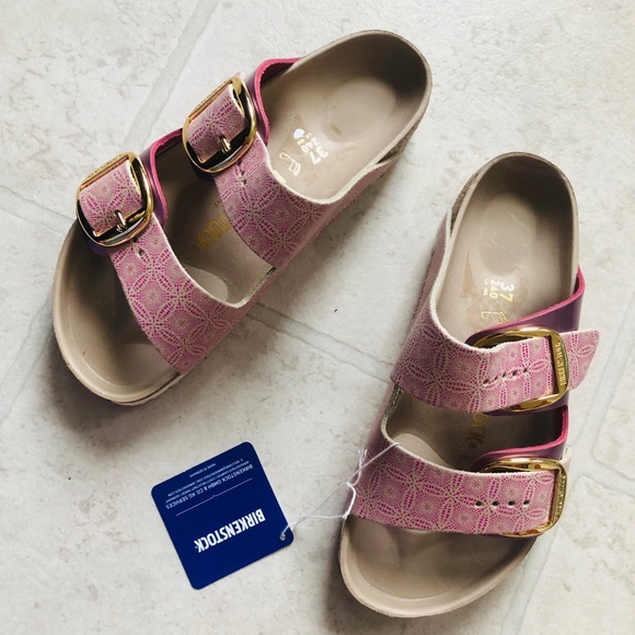 Birkenstock Shoes - Birkenstock | Arizona Big Buckle Pink Rose NWT